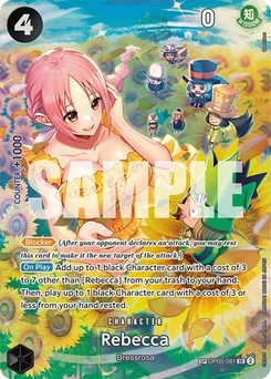 One Piece-Karte Rebecca (SP) OP05-091