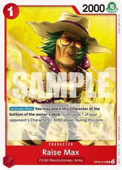 One Piece-Karte Raise Max OP06-016