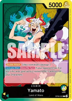 One Piece-Karte Yamato OP06-022