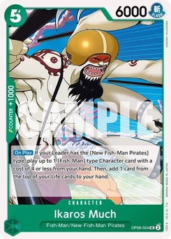 One Piece-Karte Ikaros Much OP06-024
