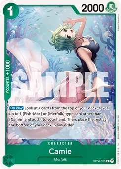 One Piece-Karte Camie OP06-025