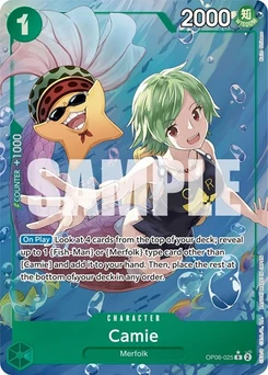 One Piece-Karte Camie (Alternate Art) OP06-025v2