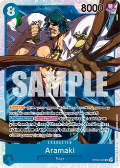 One Piece-Karte Aramaki OP06-043
