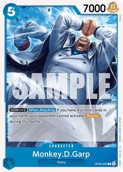 One Piece-Karte Monkey.D.Garp OP06-055