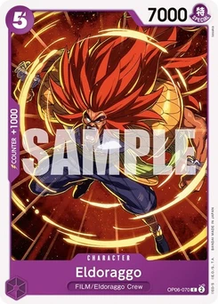 One Piece-Karte Eldoraggo OP06-070