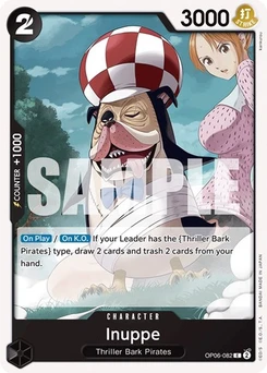 One Piece-Karte Inuppe OP06-082