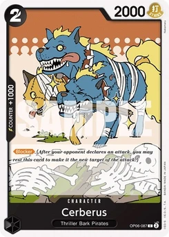 One Piece-Karte Cerberus OP06-087