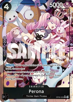One Piece-Karte Perona (093) (Alternate Art) OP06-093v2