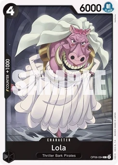 One Piece-Karte Lola OP06-094