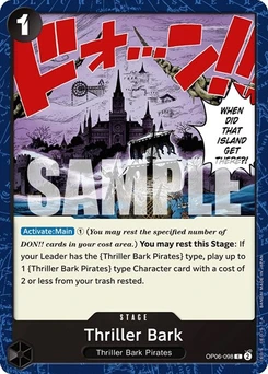 One Piece-Karte Thriller Bark OP06-098