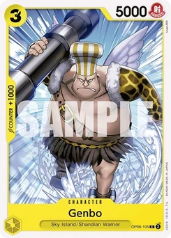 One Piece-Karte Genbo OP06-105
