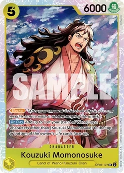One Piece-Karte Kouzuki Momonosuke OP06-107