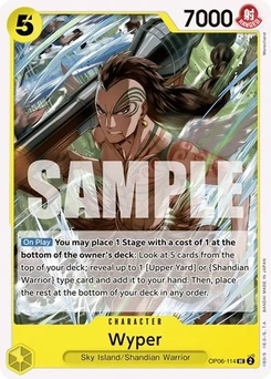 One Piece-Karte Wyper OP06-114