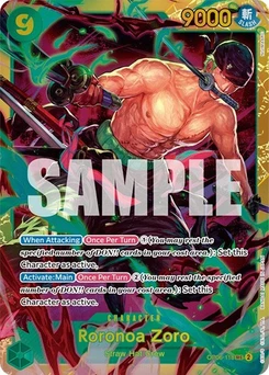 One Piece-Karte Roronoa Zoro OP06-118