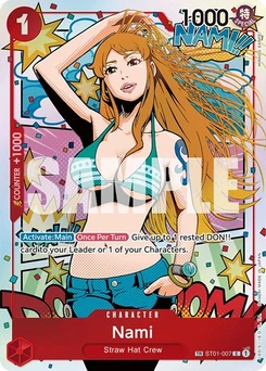 One Piece-Karte Nami (TR) ST01-007