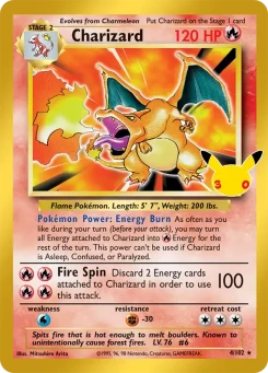 Pokémon-Karte Glurak 001/000