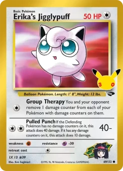Pokémon-Karte Erikas Pummeluff 015/000