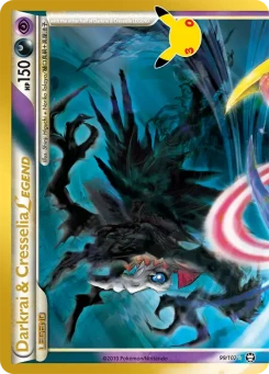 Pokémon-Karte Darkrai & Cresselia-LEGENDE 019/000