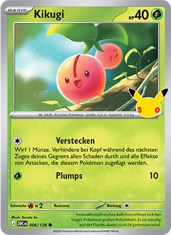 Pokémon-Karte Kikugi 006/128