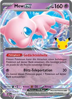 Pokémon-Karte Mew-ex 066/128
