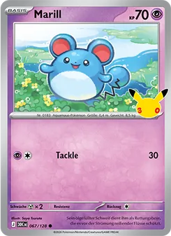 Pokémon-Karte Marill 067/128