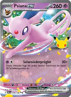 Pokémon-Karte Psiana-ex 070/128