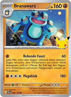 Pokémon-Karte Branawarz 084/128