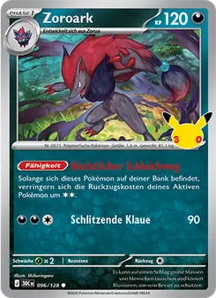 Pokémon-Karte Zoroark 096/128