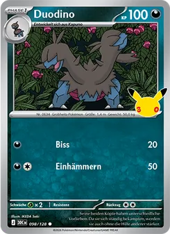 Pokémon-Karte Duodino 098/128