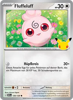 Pokémon-Karte Fluffeluff 120/128
