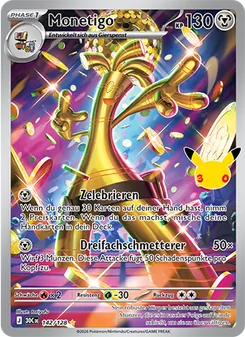 Pokémon-Karte Monetigo 142/128