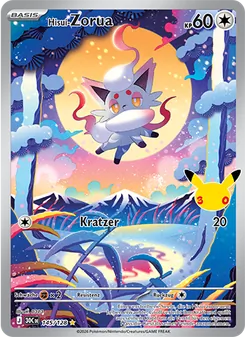 Pokémon-Karte Hisui-Zorua 145/128