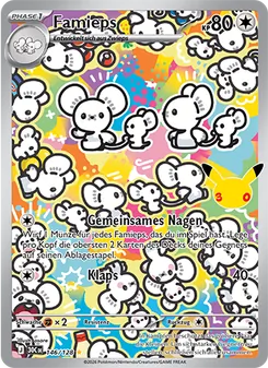 Pokémon-Karte Famieps 146/128
