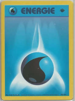 Pokémon-Karte Wasserenergie 102/102