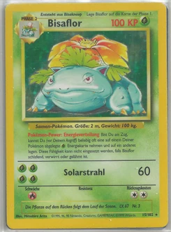 Pokémon-Karte Bisaflor 015/102