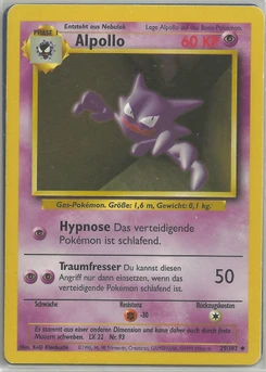 Pokémon-Karte Alpollo 029/102