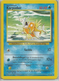 Pokémon-Karte Karpador 035/102