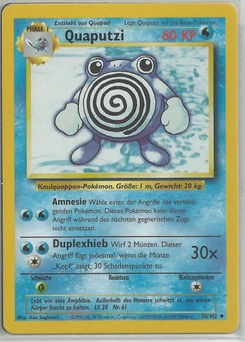 Pokémon-Karte Quaputzi 038/102