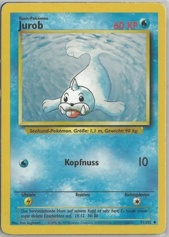 Pokémon-Karte Jurob 041/102