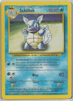 Pokémon-Karte Schillok 042/102