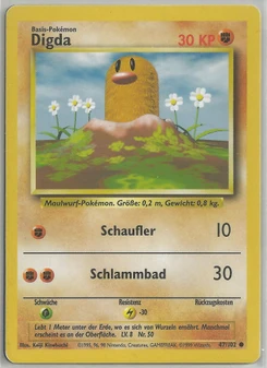 Pokémon-Karte Digda 047/102
