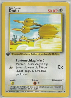 Pokémon-Karte Dodu 048/102