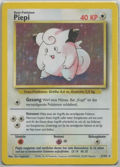 Pokémon-Karte Piepi 005/102