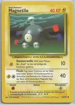 Pokémon-Karte Magnetilo 053/102