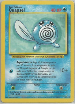 Pokémon-Karte Quapsel 059/102