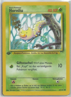 Pokémon-Karte Hornliu 069/102