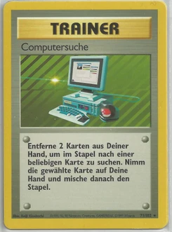 Pokémon-Karte Computersuche 071/102