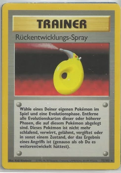 Pokémon-Karte Rückentwicklungs-Spray 072/102