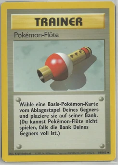 Pokémon-Karte Pokémon-Flöte 086/102