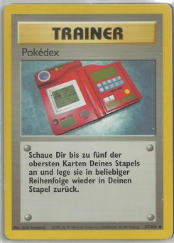 Pokémon-Karte Pokédex 087/102